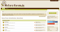 Desktop Screenshot of natura-forum.de